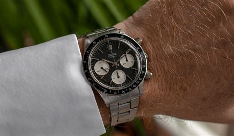 Rolex Daytona Cosmograph referenza 6240, Quadrante nero, 